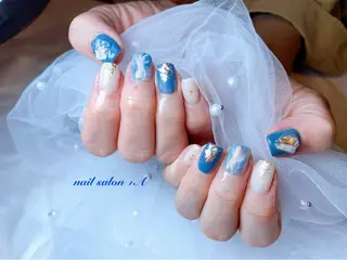 ミディアム Nail Salon +Aのネイルデザイン