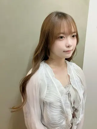 ロング 【ツヤ髪特化】 スズキアキエのヘアスタイル