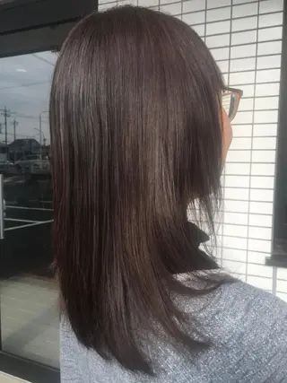 セミロング 桝本 由佳のヘアスタイル