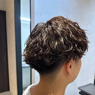 ショート ONE.STOP. LABO/メンズのヘアスタイル