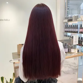 ロング カラー ヘアアレンジ stylist ◎RUKI.のヘアスタイル