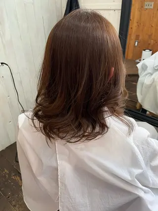 ミディアム 紙屋 隼人のヘアスタイル