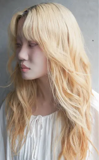 ロング カラー 髪質改善/ 大久保壯真のヘアスタイル