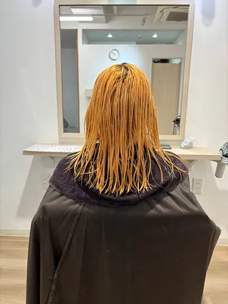 ミディアム 『大西　陸』 透明感color🔆のヘアスタイル