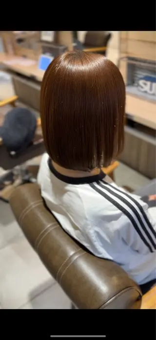 ミディアム keina / EARTH志木のヘアスタイル