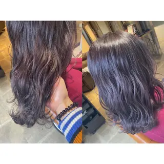 カラー 🐻結んで可愛い hair EMI🐻のヘアスタイル