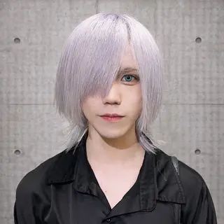 ショート カラー メンズ ✨ブリーチ支持No1 複雑履歴修正/舘岡のヘアスタイル