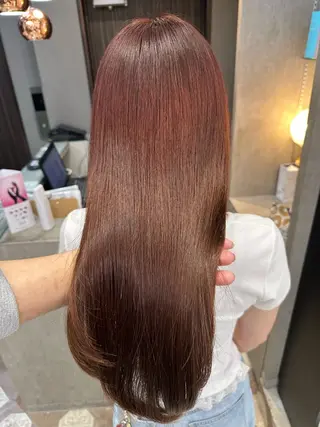 セミロング カラー AYAKASA 暖色カラー/レイヤーのヘアスタイル