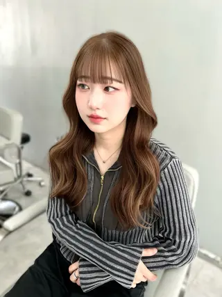 ロング カラー 💘大人可愛く💘 Natsuki❥❥❥のヘアスタイル