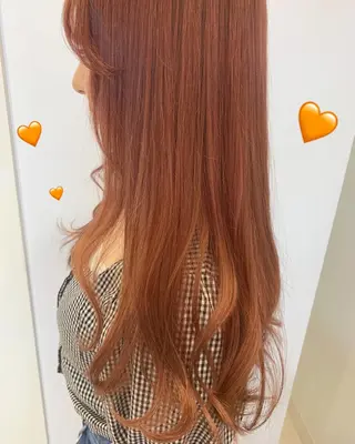 セミロング カラー 新宿駅近♡個室 ♡関口三都季🌜のヘアスタイル