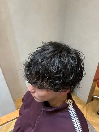 パーマ メンズ 💜N°大分💜 三浦のヘアスタイル