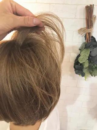 ショート カラー 過去一の柔髪ヘア 🌿einshairのヘアスタイル