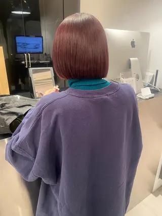 ショート カラー saku 🎀🫧のヘアスタイル