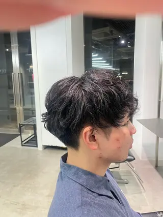 パーマ メンズ fifth天神 パーマ特化/石橋航海のヘアスタイル
