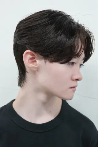 ショート パーマ 湖城 恵吾のヘアスタイル