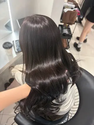 ロング カラー 韓国レイヤー×モテ髪 /MITSUKI🤍のヘアスタイル