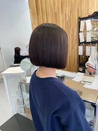 ミディアム カラー clan .のヘアスタイル