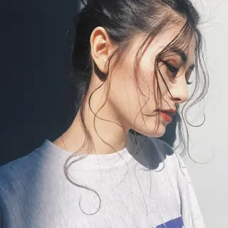 ロング fit stand /HIIRAGIのヘアスタイル