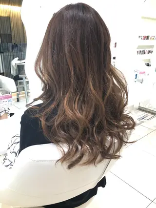 ロング 上田 篤史のヘアスタイル