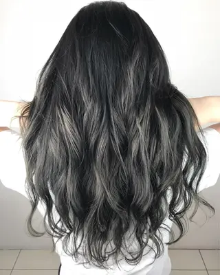 セミロング MORISAKI ✂︎縮毛矯正のヘアスタイル