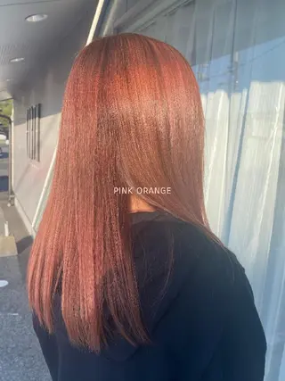 ロング カラー Earth八幡西店 momoのヘアスタイル