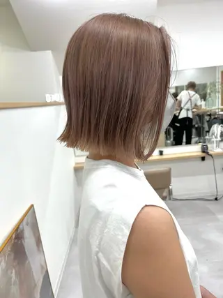 カラー 結婚式お呼ばれヘア セット🌼Tommyのヘアスタイル