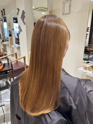 セミロング 髪質改善メニュー 長井 美佐子のヘアスタイル