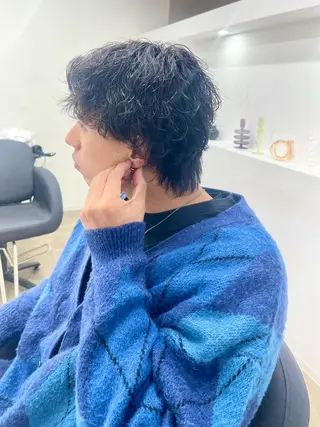 メンズ ショート メンズ特化美容師 🐈‍⬛RUNAのヘアスタイル