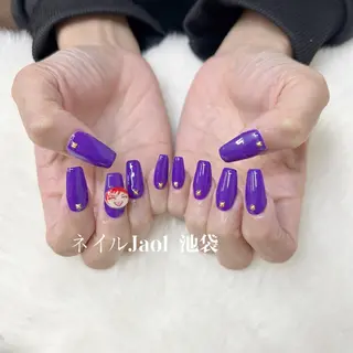 ロング ネイルJaol 池袋のネイルデザイン