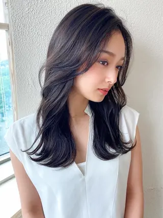 ロング カラー ☺︎ Naomiのヘアスタイル