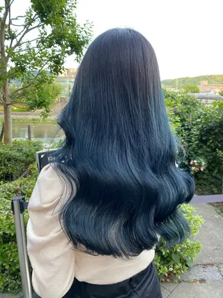 ロング カラー 烏丸韓国ヘア🇰🇷 ayaka🎀のヘアスタイル