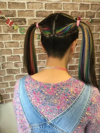 ミディアム カラー ヘアアレンジ 毛穴改善/脱毛 ネイル 川上久仁子のエステ・リラクイメージ