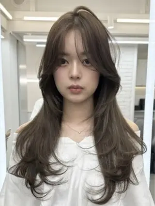 ロング カラー mayu /韓国風/艶カラーのヘアスタイル