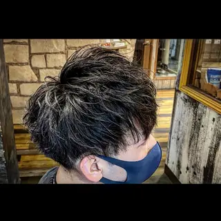 パーマ メンズ 💈大人の渋髪💈 店長　大橋侑弥のヘアスタイル