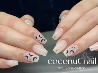 ネイル 神田 ココナッツのネイルデザイン