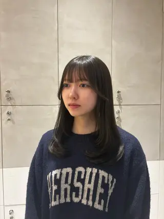 セミロング Rino🎀/盛れる 顔周りカット🪽✩のヘアスタイル