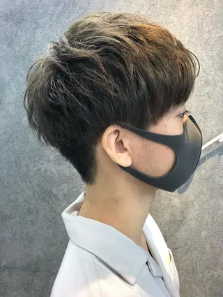 メンズ Noyヨシモト ヒロトのヘアスタイル