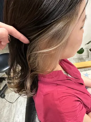 ミディアム キッズ 福西晃希 【艶髪・髪質改善】のヘアスタイル