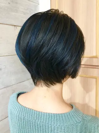 ショート カラー ヘアアレンジ 🌼圧倒的な口コミ数 BRAVE柏東口のヘアスタイル
