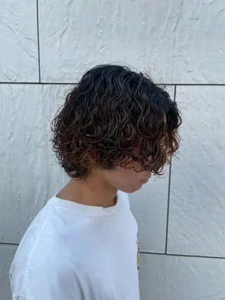 パーマ メンズ 町田エリアＮｏ．１/ パーマ特化/太田京希のヘアスタイル
