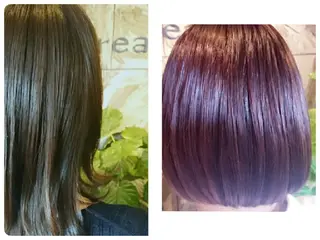 ミディアム 清水 旭美のヘアスタイル