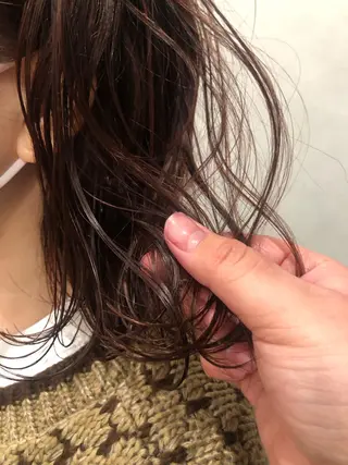 ミディアム カラー Sayaka サヤカのヘアスタイル