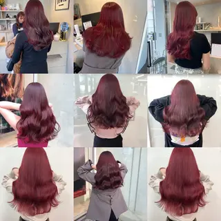 ロング 渡辺 杏斗龍のヘアスタイル