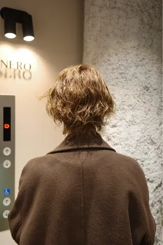 ショート パーマ 住谷 ゆりなのヘアスタイル