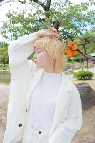 ショート カラー 石原圭悟 /ショート/艶カラーのヘアスタイル