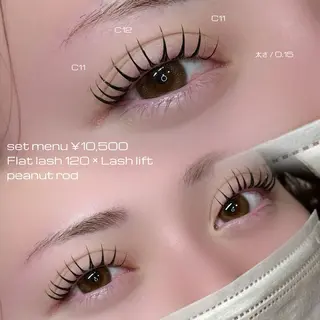 マツエク・マツパ sol nanamiのマツエク・マツパデザイン