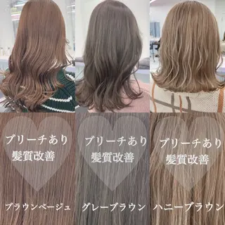 ロング カラー 透明感ブリーチカラー 🌈TOMOHIROのヘアスタイル