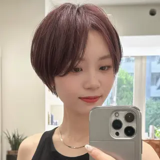 ショート カラー ショート特化✨ 津々美のヘアスタイル