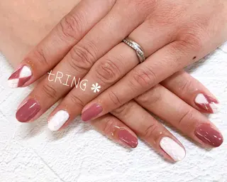 ネイル tRING＊ しいの木台のネイルデザイン