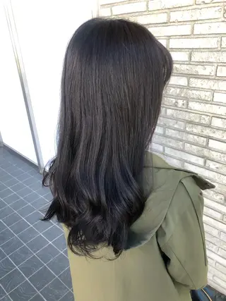 ロング カラー 平田 勘吉のヘアスタイル